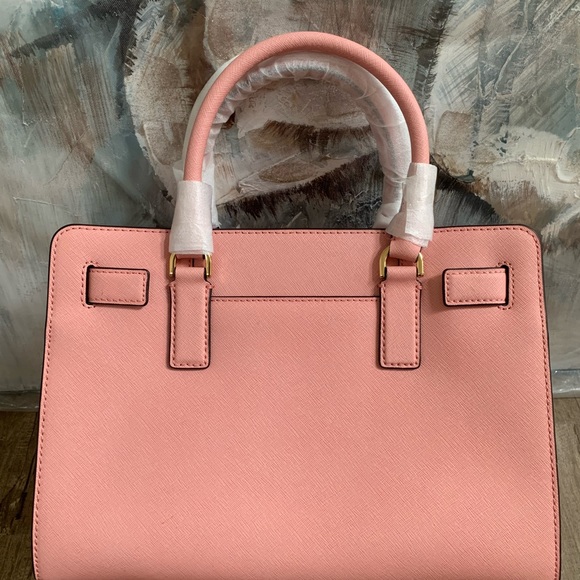 NWT MICHAEL KORS DILLON  LEATHER EW SATCHEL BAG PURSE - Picture 2 of 7